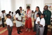 Queen's College Grade 4 students and teachers welcomed at Government House