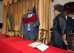 Justice Milton Evans, sworn in as President of the Court of Appeal
