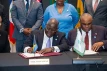 Prime Minister Davis Signs $200 Million Infrastructure Agreement with Afreximbank - Office of the Prime Minister
