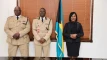 New GB police chief makes courtesy call on the Minister for Grand Bahama