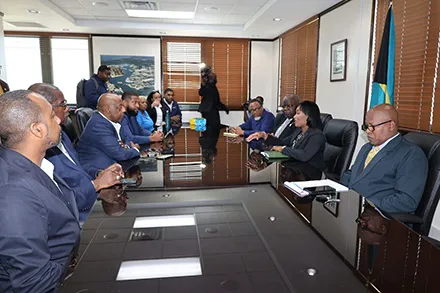 Meeting with Minister Moxey