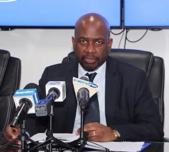 Doctor Phillip Swann, Acting Director of Department of Public Health giving his remarks Doctor Phillip Swann, Acting Director of Department of Public Health giving his remarks