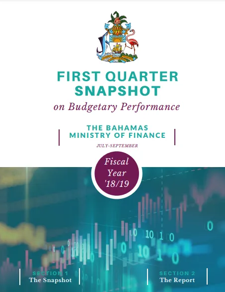 First Quarter Report of Budget Performance 2018-2019